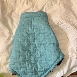 Quilted Blue size large dog coat